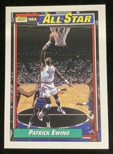 1991-92 Topps NBA All-Star Patrick Ewing #121