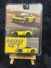 Mini GT 826 Nissan Z LB-NATION WORKS Ikazuchi Yellow