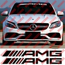 Amg Decal Mercedes Benz Vinyl Sticker Windshield Die Cut Banner - Any Size Color