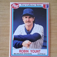 Post 1991 Robin Yount Milwaukee Brewers First Collector Series Card #26
