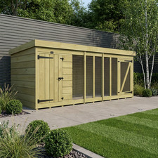 Dog Kennel And Run Full Tanalised Pressure Treated Timber All SIzes Available 