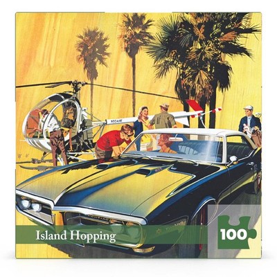 Island Hopping General Motors 100 Piece Mini Jigsaw Puzzle NYPC New