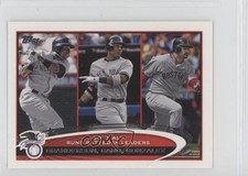 2012 Mini League Leaders Curtis Granderson Adrian Gonzalez Robinson Cano #33 0d2