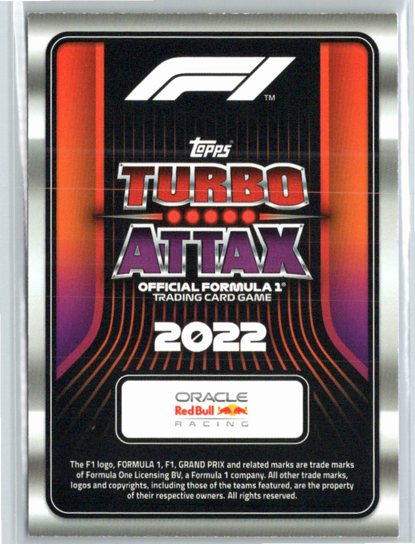 2022 Topps Turbo Attax F1 Max Verstappen 2021 Champion #296 | eBay