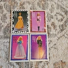 4 Collectible Vintage Mattel Barbie Trading Cards 1963, 77,  84, 85 Lot Of 4