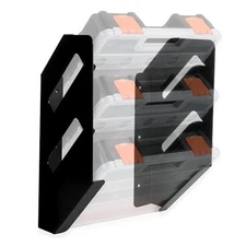  Small Parts Organizer Box Bracket Kit for Work Van 3 Case Stack - 1.75-3