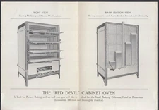 Meek Red Devil Cabinet Over sales folder Kansas City MO c 1920
