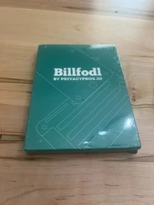 NEW Billfodl - Bitcoin & Crypto Seed Phrase Backup Wallet - Stainless Steel