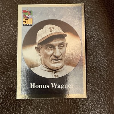 2001 Topps - Before there Was Topps Honus Wagner #BT7