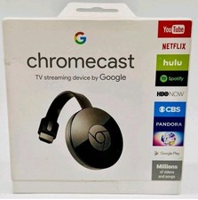 Google Chromecast (2nd Generation) HD Media Streamer - Black