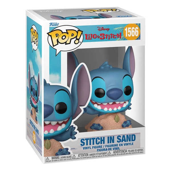 Funko Pop! Lilo & Stitch Stitch In Sand #1566-image