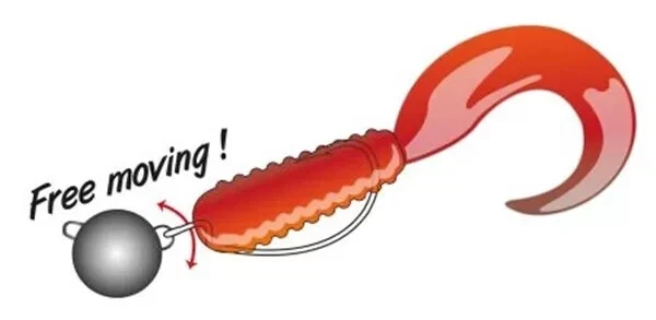 Gamakatsu Worm 330 Offest Hooks Cheburashka Big Eye Weedless Texas Carolina - Image 3 of 4