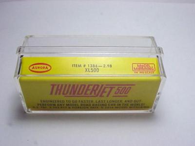 1386 XL500 NEW SLOT CAR INSERT LABEL BY MODEL MOTORING AURORA FOR T-JETS