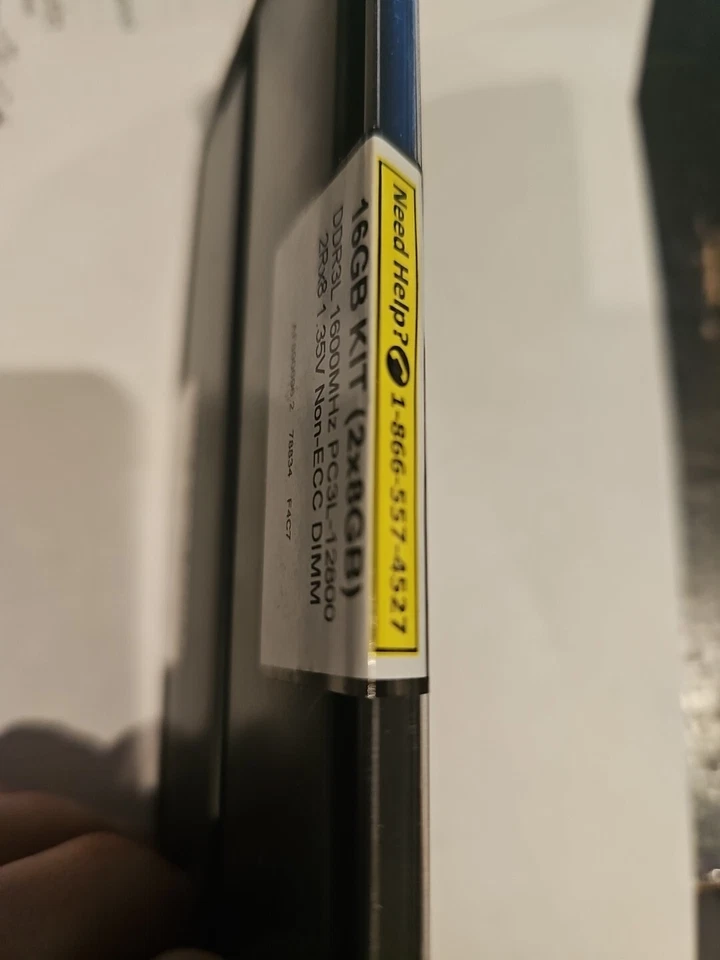 A-TECH X001XM7V57 8 GB DDR3L PC3L-12800 DESKTOP DIMM 1.35V NEW 3-PACK - Image 3 of 3