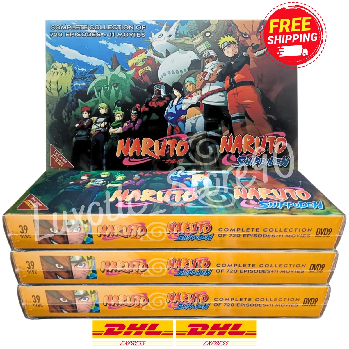 Naruto Shippuden Box Set for sale | eBay