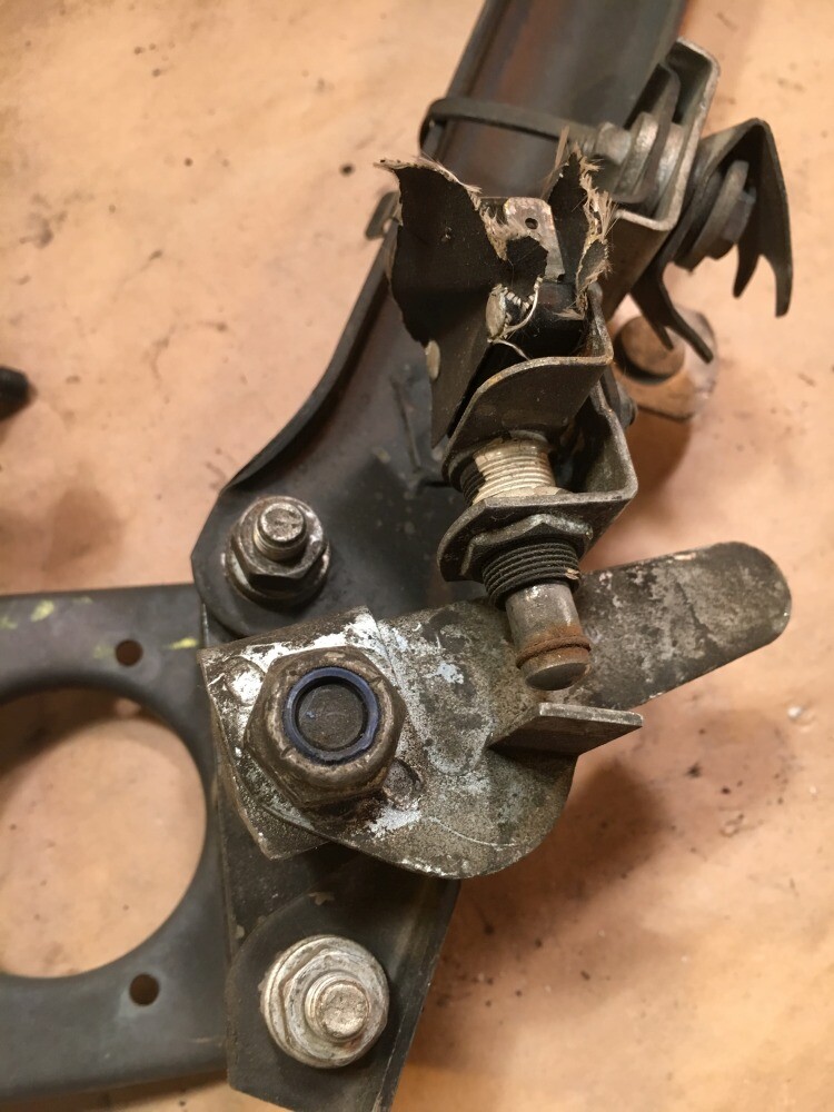 OEM Vintage 1985 Rolls Royce Front Windshield Wiper Motor Linkage Original Part