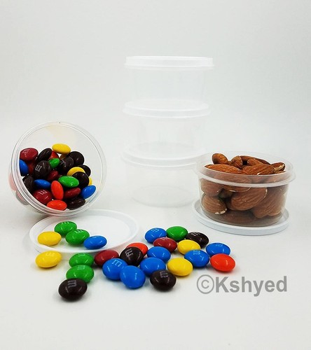 16Pcs Mini Storage Round Containers with Lids Reusable 3X3.8cm/0.3oz (2 Pack) - Picture 8 of 9