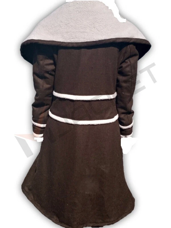 Gabardina de lana marrón Cameron Diaz Street Style The Holiday Foto 3 de 4