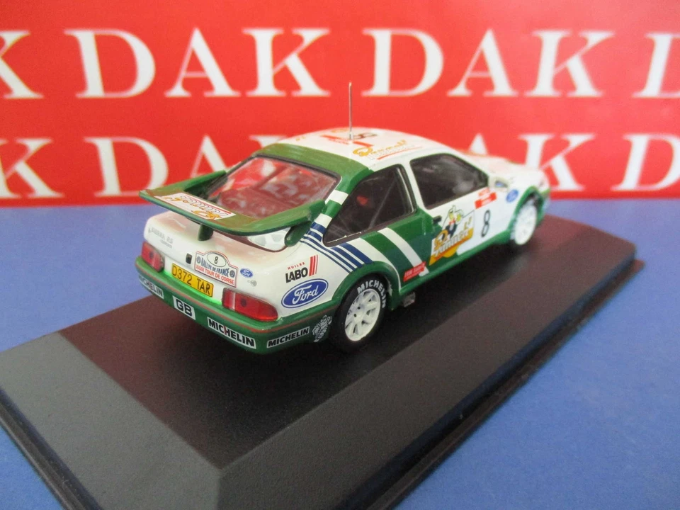 Die cast 1/43 Modellino Auto Ford Sierra RS Cosworth Tour Corse 1988 D. Auriol - Immagine 3 di 4