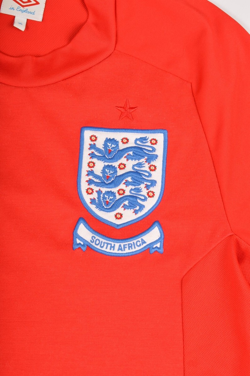 Umbro England National Team South Africa Red Football Soccer