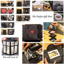 Surprise Explosion Gift Box DIY Scrapbook Photo Album Birthday anniversary