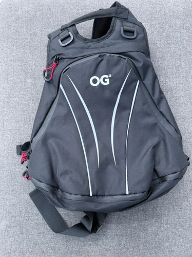OG Backpack Motorcycle c/w helmet holder.