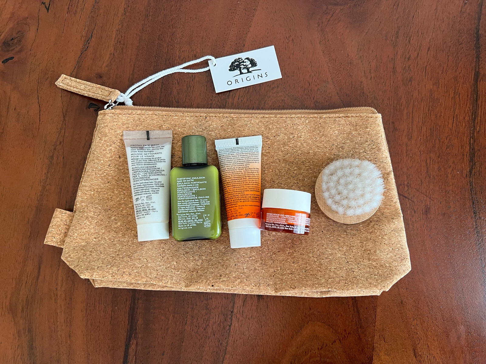 Origins Gift Set Bag Moisturizer Facial Brush Beauty Bundle
