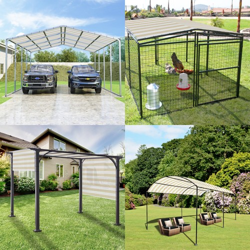 Cubierta personalizada bloqueadora UV transpirable vela parasol borde recto de 6 pies patio piscina - Imagen 15 de 35