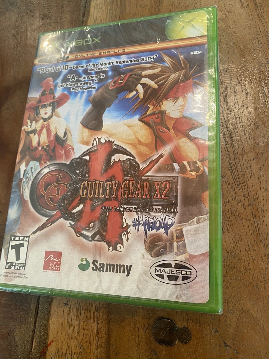 Jeu Xbox Guilty Gear X2 The Midnight Carnival Reload - Version PAL Eur - Bon état