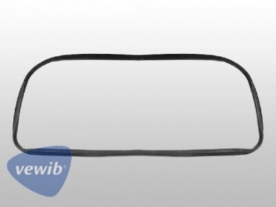 8.71-1985 Rear Window Seal Gasket with Groove for Plastic Trim Rear Window