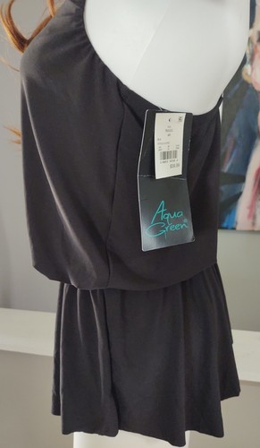 Nuevo con etiquetas Traje de baño Traje de baño mono para mujer Aqua Green talla S 4/6 cuello en V UPF 50 - Imagen 2 de 7