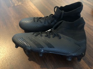Nuevas Adidas Para Hombre Predator 20.3 FG Botines De Fútbol Talla 7 Negro  | eBay