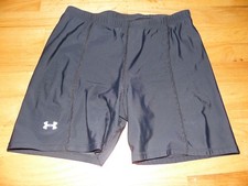 YOUTH Under Armour Shorts Sz Large Black TIGHT Base layer SHorts