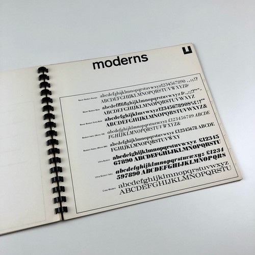 Conway Typografie limitierte Schriften für Fotokomposition Broschüre & Ephemera - Bild 6 von 12