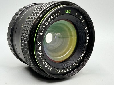Hanimex Automatic MC 28mm 1.2:8 Objektiv für Minolta MD  #777240-32