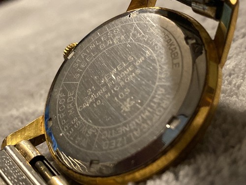 Vintage 1940s Alben Watch Co Guda Mens Swiss Mechanical Wristwatch - Picture 4 of 12