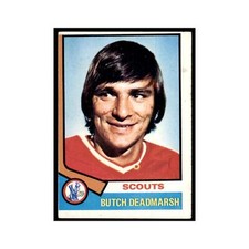 Butch Deadmarsh 1974 Topps #73 Hockey Cards Hockey Card EX