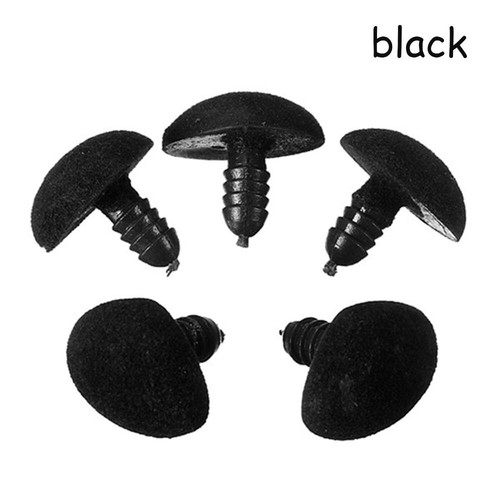 New DIY Tool Craft Dolls Accessories Plastic Triangle Nose Velvet Bear Buttons - Picture 13 of 25