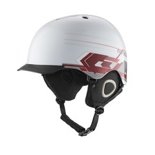 ROCKBROS Skihelm Winter Snowboardhelm Warm Helm Winddicht Motorrad 58-63cm Weiß