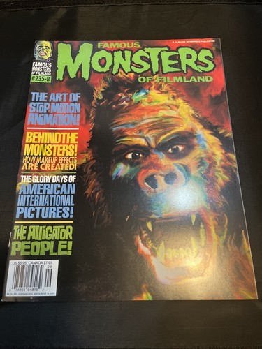 famous monsters of filmland magazine #235-B NM - Picture 1 of 2