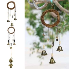 Witch Bell Wind Chime Hanging Witch Bells Protection Door Hangers for Good Luck