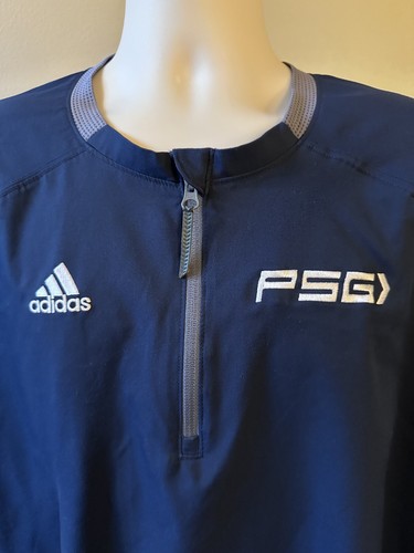Adidas PSG 1/4 Zip Climalite Short Sleeve Active Wear Track Golf Jacket (2XL) - Picture 5 of 7