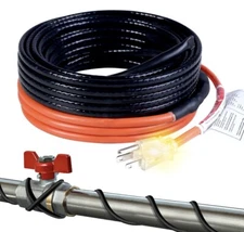Heatit Self Regulating Pre-Assembled Pipe Heating Cable 24 ft