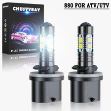 2 Super LED Headlight Light Bulbs for Ford / New Holland 12v 50w 44995162: USA