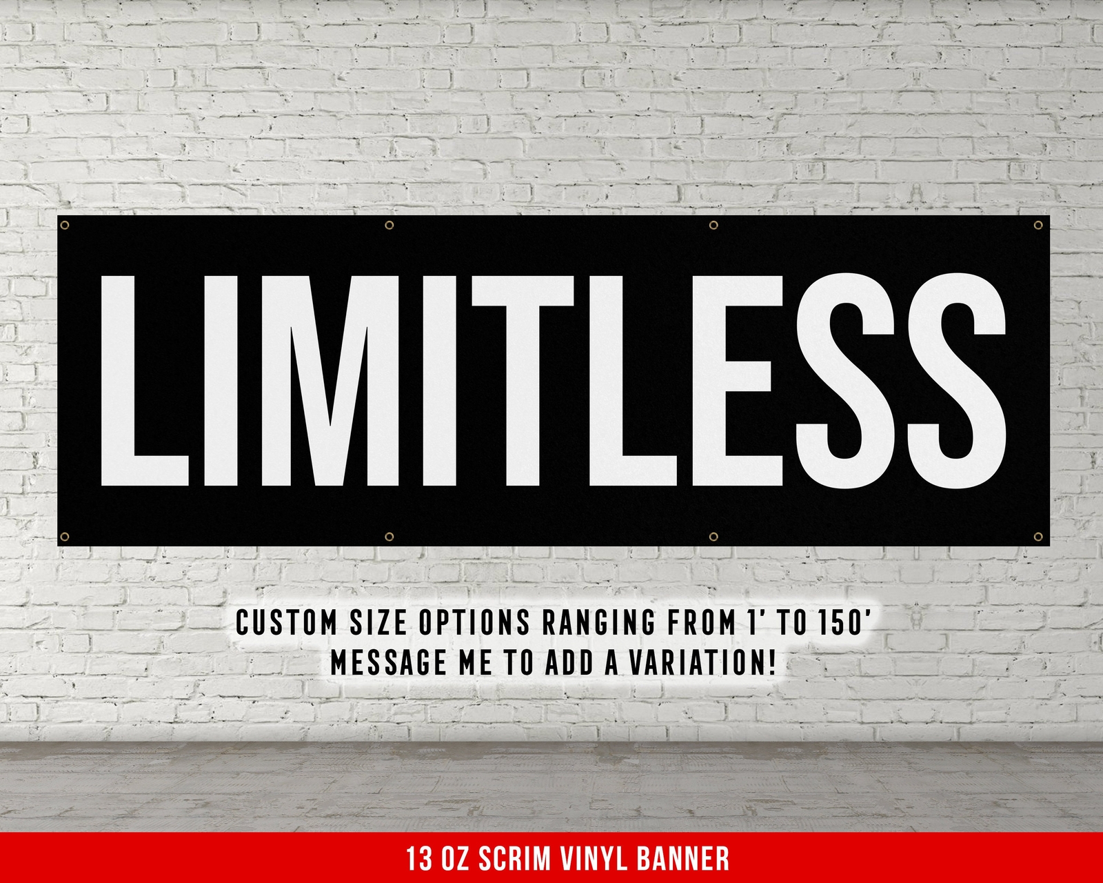 Home Gym Wall Art - Motivational Fitness Quote Decor