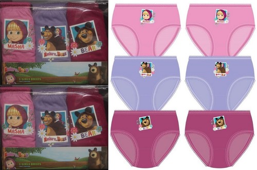 3 x SLIP/KNICKERS PAIA RAGAZZE 100% COTONE - 18 mesi-10 anni - Foto 56 di 101