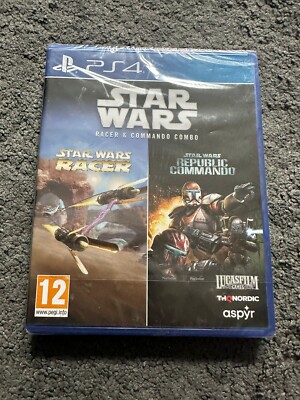 Star Wars Racer And Commando Combo (PS4 Spiel) Brandneu & Sealed