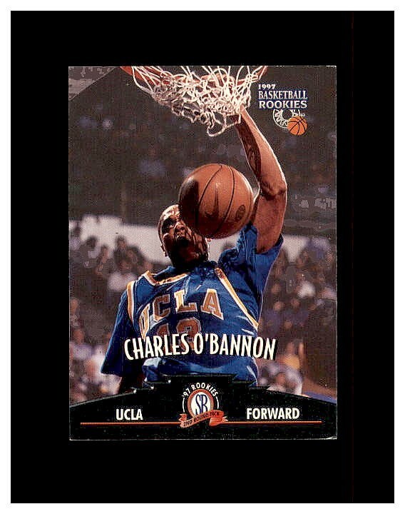 Charles O'Bannon UCLA Bruins 1997 Score Board Rookies #30 Lakewood