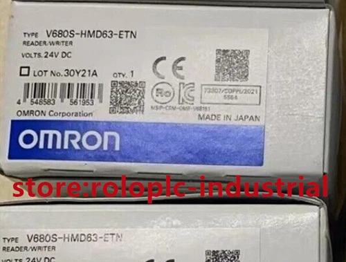 New In Box Original Omron V680S-HMD63-ETN PLC Module V680S-HMD63-ETN