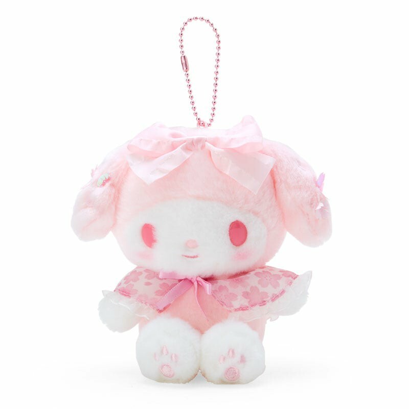 2024 マイメロ さくら　さくらチュール　ぬいぐるみ　マスコット Sanrio my melody plush sakura 2024 pink keychain mascot | eBay